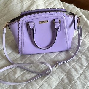 Kate Spade Lavender Scalloped Purse